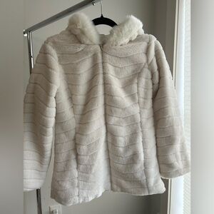 Faux fur coat